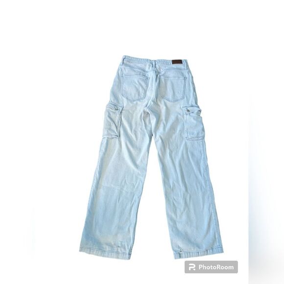 Hollister cargo denim flare jeans - Picture 4 of 5